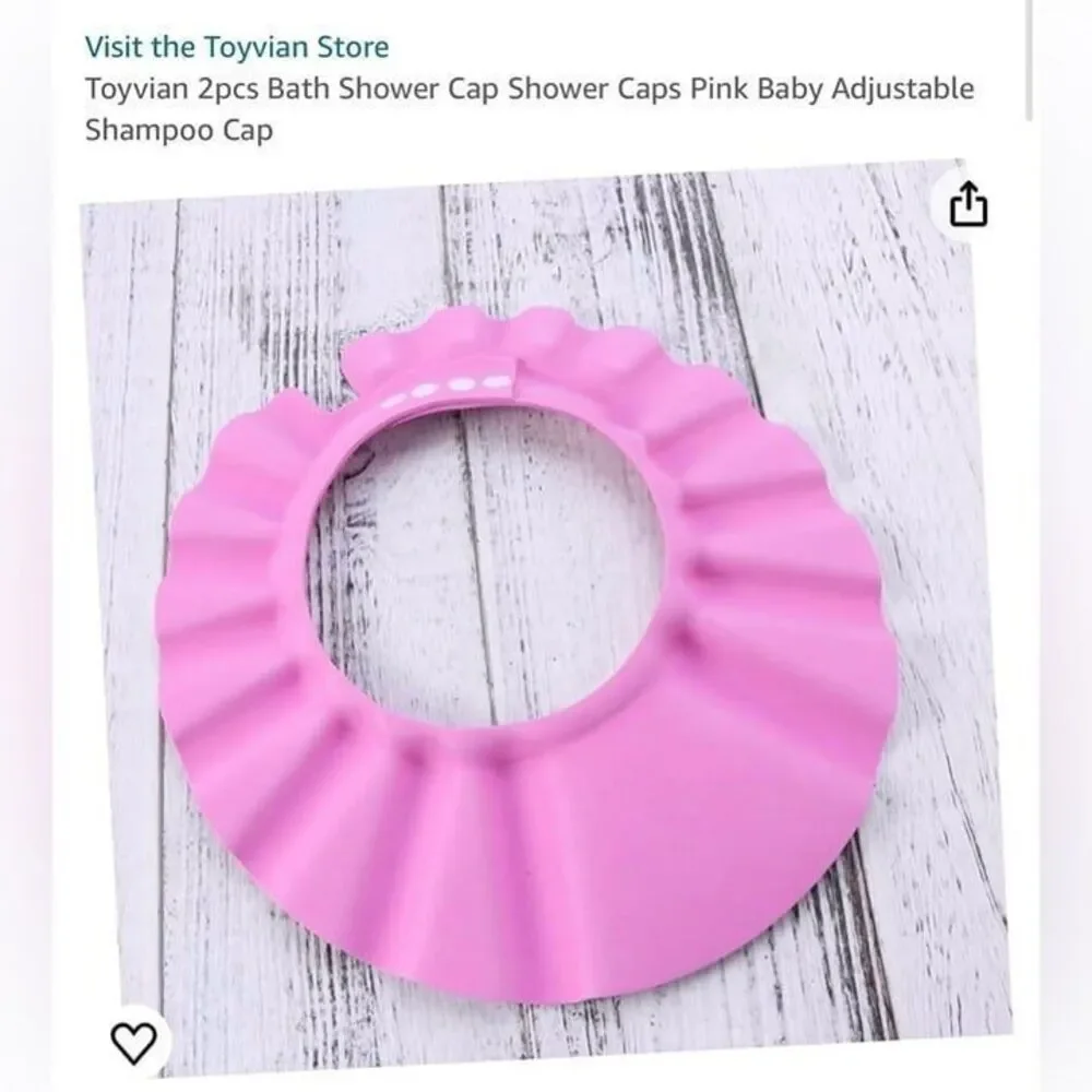 Toyvian bath‎ shower cap for kids